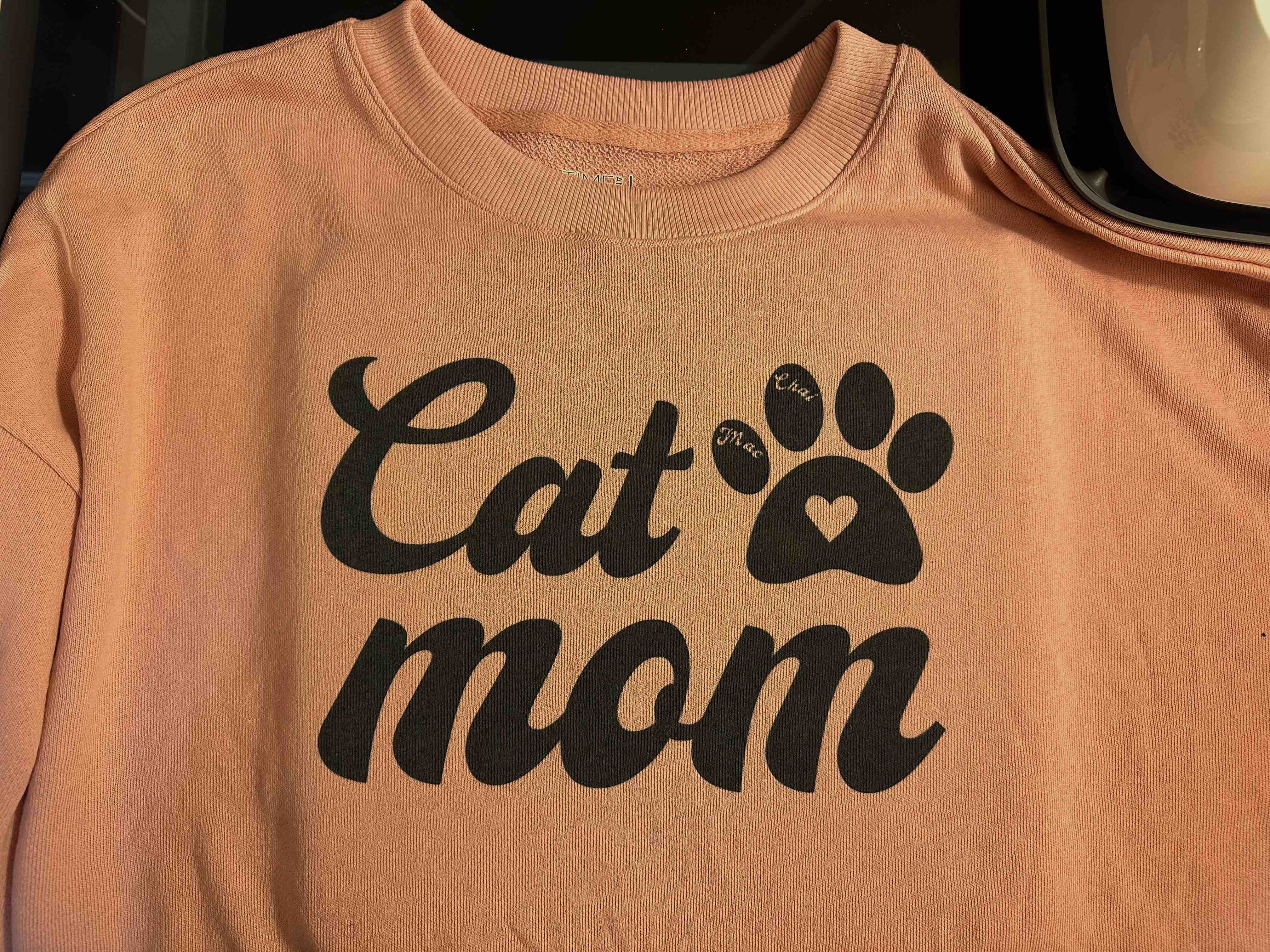 cat sweatshirt