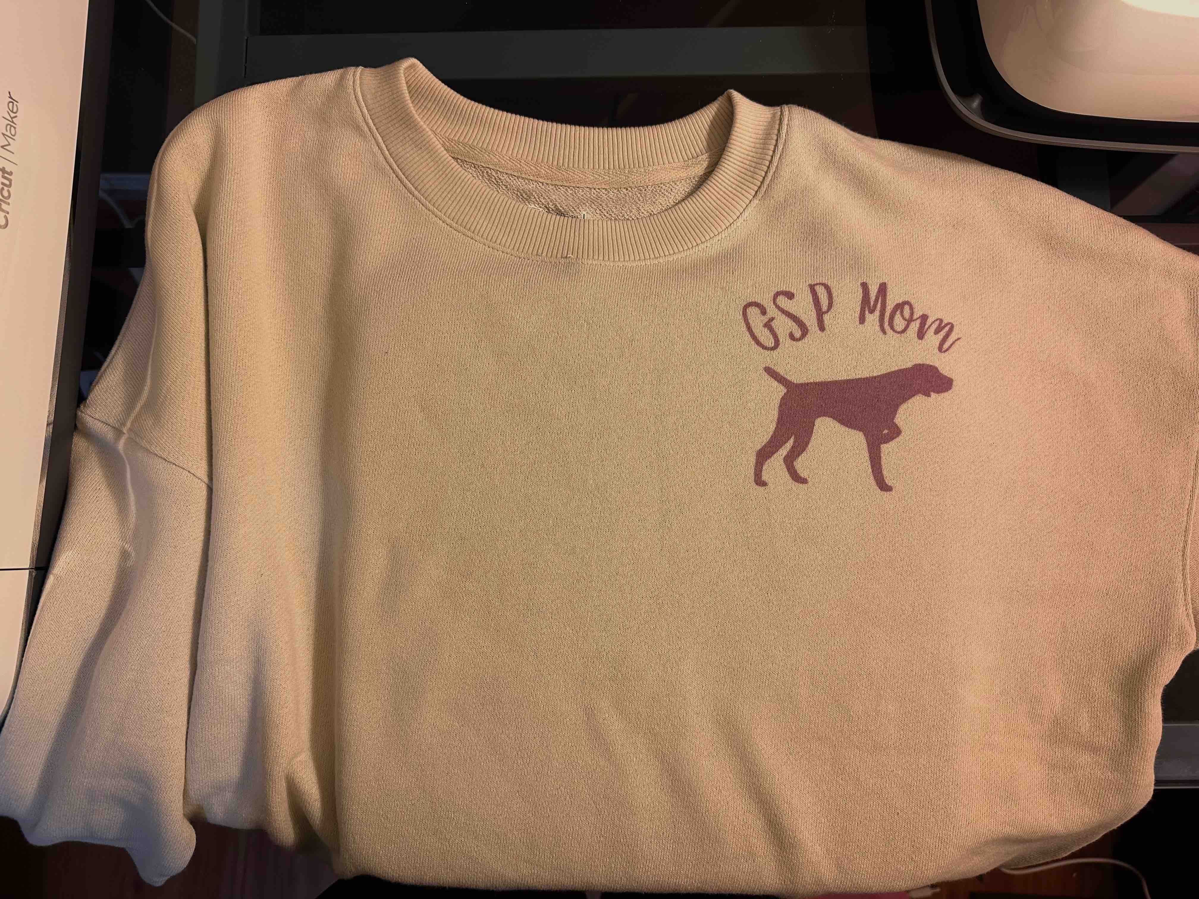 front of shirt