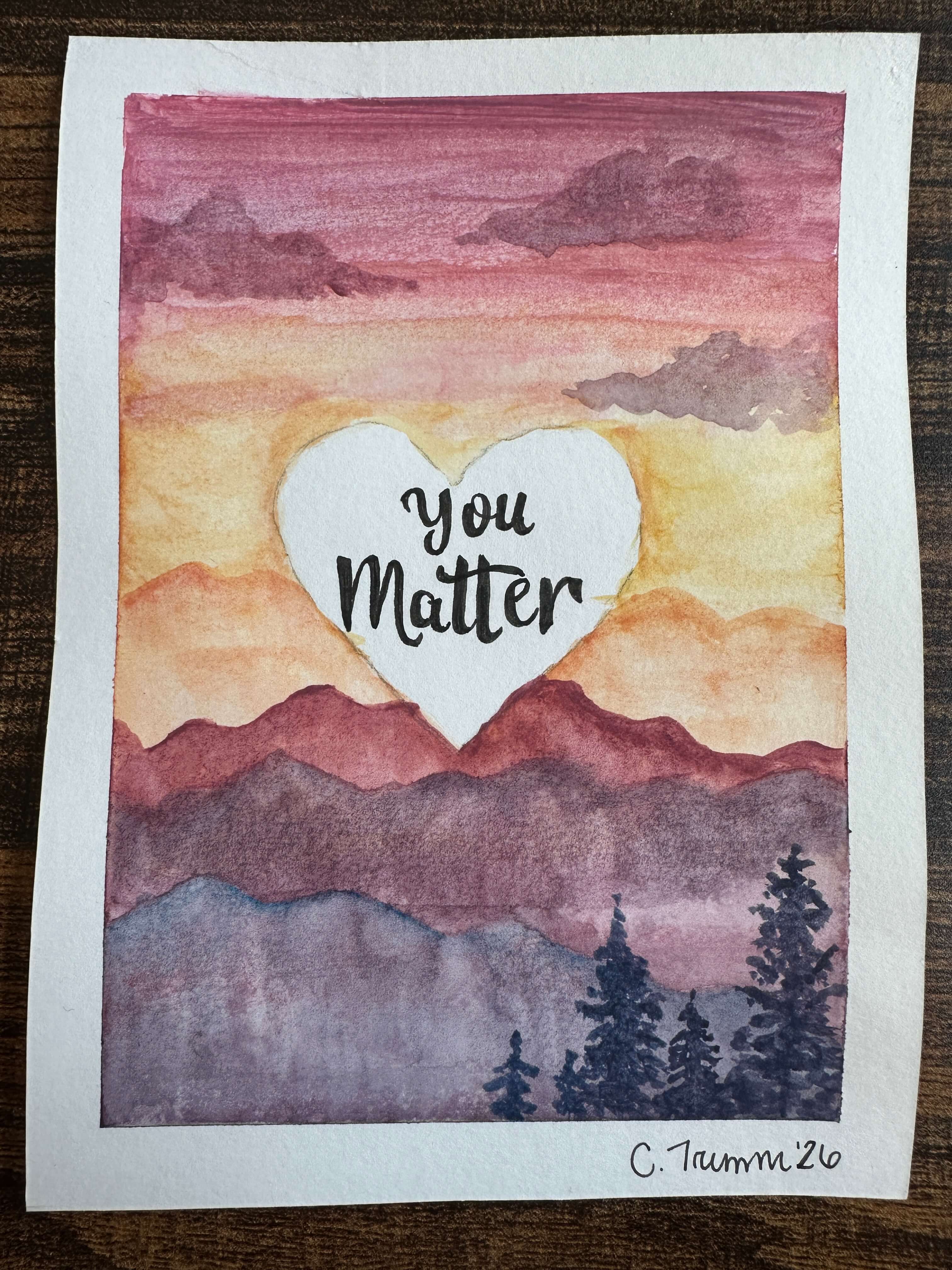 You Matter as seen in Fairfax mini-art vending machines